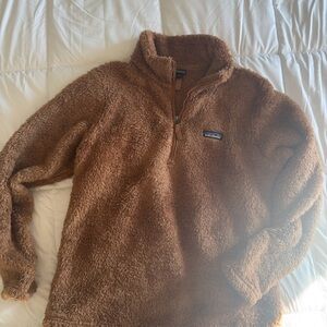 Patagonia Brown Fleece Half Zip